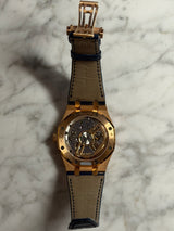 Audemars Piguet - Pre-owned Rose Gold Royal Oak Blue Dial 15510OR