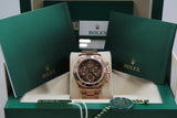 Rolex - Unworn Rose Gold Daytona Brown Arabic Dial 116505 SOME STICKERS
