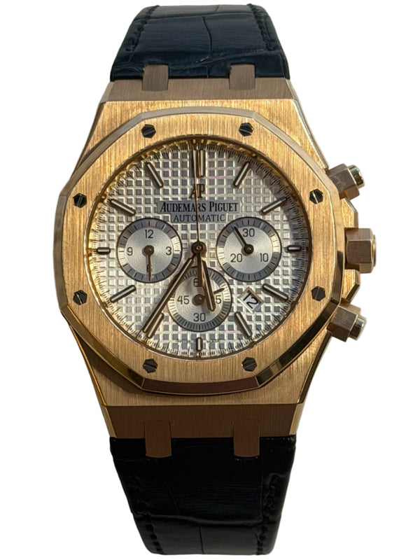 Audemars Piguet - Pre-owned Royal Oak Chronograph Silver Dial 26320OR