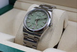 Rolex - Unworn Oyster Perpetual 36 Pistachio Dial 126000