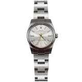 Rolex - Pre-owned Stainless Steel Oyster Perpetual 34 Silver Dial 124200
