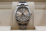 Rolex - Pre-owned Stainless Steel Oyster Perpetual 34 Silver Dial 124200