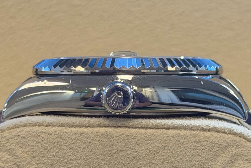 Rolex - Pre-owned Sky-Dweller Blue Dial Oyster Bracelet 326934