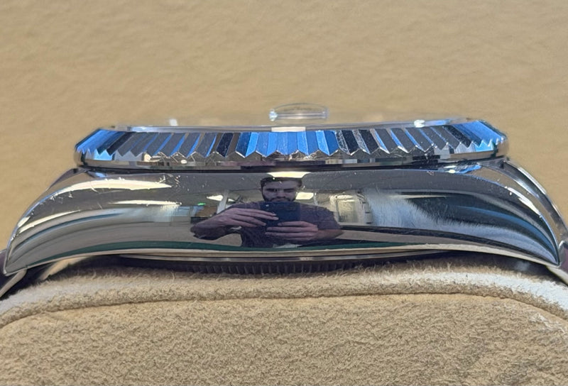 Rolex - Pre-owned Sky-Dweller Blue Dial Oyster Bracelet 326934