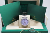 Rolex - Unworn Oyster Perpetual 36 Lavender Dial 126000