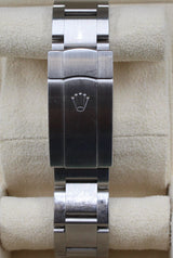 Rolex - Pre-owned Oyster Perpetual 36mm Silver Dial DOMINOS 116000
