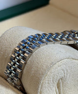 Rolex - Unworn Stainless Steel Lady-Datejust 28mm Mother of Pearl (MOP) Diamond Dial Diamond Bezel Jubilee Bracelet 279384RBR