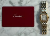 Cartier - Unworn Panthère Small 22 x 30mm White Dial Diamond Bezel WJPN0008