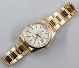 Rolex - Pre-owned Day-Date 36 Yellow Gold Silver Index Dial 118208