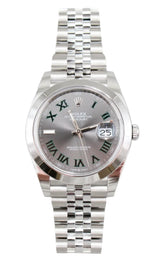 Rolex - Unworn Datejust 41 Wimbledon Dial Jubilee Bracelet 126300