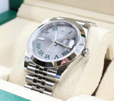 Rolex - Unworn Datejust 41 Wimbledon Dial Jubilee Bracelet 126300