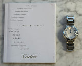 Cartier - Pre-owned Stainless Steel Ballon Bleu 36mm W69011Z4