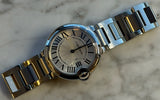 Cartier - Pre-owned Stainless Steel Ballon Bleu 36mm W69011Z4