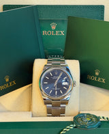 Rolex - Pre-owned Datejust 36 Blue Index Dial Oyster Bracelet 126200