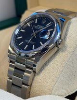 Rolex - Pre-owned Datejust 36 Blue Index Dial Oyster Bracelet 126200