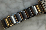 Cartier - Pre Two Tone Yellow Gold Tank Française 25 x 29mm W51006Q4