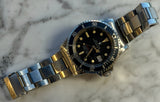 Rolex - Pre-owned Submariner Date Red MK4 Dial Kissing 40 Insert Black Dial 1680
