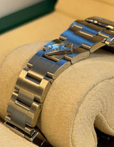 Rolex - Unworn Stainless Steel Oyster Perpetual 36 DOMINOS Silver Dial 126000 with STICKERS