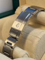 Rolex - Unworn Stainless Steel Oyster Perpetual 36 DOMINOS Silver Dial 126000 with STICKERS