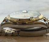 Rolex - Pre-owned Two Tone Yellow Gold Datejust 36 Champagne Index Dial Jubilee Bracelet 126233