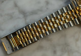 Rolex - Pre-owned Two Tone Yellow Gold Datejust 41 Black Index Dial Jubilee Bracelet 126333