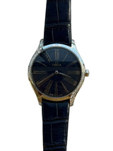 Omega - Unworn De Ville Trésor 39mm Blue Dial Diamond Bezel 428.18.39.60.03.001