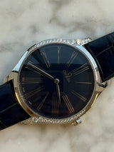 Omega - Unworn De Ville Trésor 39mm Blue Dial Diamond Bezel 428.18.39.60.03.001