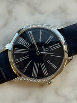 Omega - Unworn De Ville Trésor 36mm Blue Dial Diamond Bezel 428.18.36.60.03.001