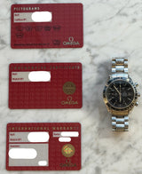Omega - Pre-owned Speedmaster Date Chronograph 40mm Black Dial 3210.50.00