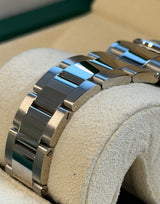 Rolex - Pre-owned White Gold Daytona Blue Roman Diamond Pave Dial 116509