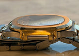 Patek Philippe - Pre-owned Two Tone Yellow Gold Nautilus 33mm Champagne Diamond Dial 3900