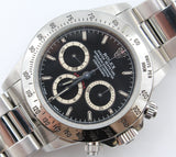 Rolex - Pre-owned Daytona Zenith Black Dial 16520