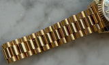 Rolex - Pre-owned Yellow Gold Lady-Datejust 28mm Mother of Pearl Diamond Dial 279178