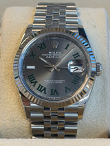 Rolex - Unworn Datejust 36 Wimbledon Dial Jubilee Bracelet 126234