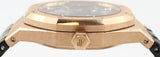 Audemars Piguet - Unworn Rose Gold Royal Oak 39mm Black Dial Dual Time Restivo limited edition 26120OR.OO.D002CR.01