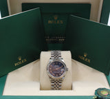Rolex - Pre-owned Datejust 31 Blue Roman Dial Jubilee Bracelet 278274