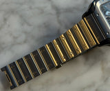 Cartier - Unworn Black ADLC Santos 47.5 x 39.74mm Skeleton Dial WHSA0027
