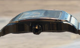 Cartier - Unworn Black ADLC Santos 47.5 x 39.74mm Skeleton Dial WHSA0027