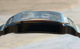 Cartier - Unworn Black ADLC Santos 47.5 x 39.74mm Skeleton Dial WHSA0027