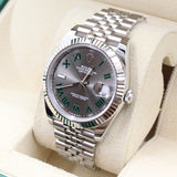 Rolex - Pre-owned Datejust 41 Wimbledon Dial Jubilee Bracelet 126334