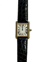 Cartier - Pre-owned Yellow Gold Tank Solo 30 x 24mm W1018755