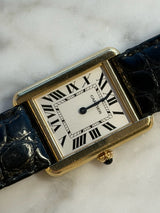 Cartier - Pre-owned Yellow Gold Tank Solo 30 x 24mm W1018755