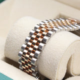 Rolex - Pre-owned Two Tone Rose Gold Datejust 36 Wimbledon Dial Jubilee Bracelet 126231