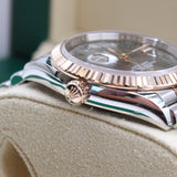 Rolex - Pre-owned Two Tone Rose Gold Datejust 36 Wimbledon Dial Jubilee Bracelet 126231