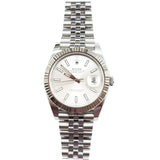 Rolex - Pre-owned Datejust 41 Silver Dial Jubilee Bracelet 126334