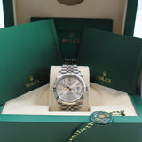 Rolex - Pre-owned Datejust 41 Silver Dial Jubilee Bracelet 126334