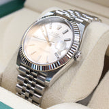 Rolex - Pre-owned Datejust 41 Silver Dial Jubilee Bracelet 126334