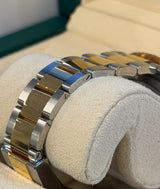 Rolex - Pre-owned Two Tone Yellow Gold Submariner "Bluesy" 116613LB