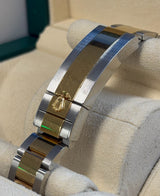Rolex - Pre-owned Two Tone Yellow Gold Submariner "Bluesy" 116613LB