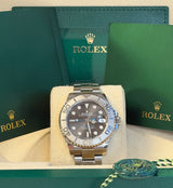 Rolex - Pre-owned Yacht-Master 37mm Rhodium Dial 268622